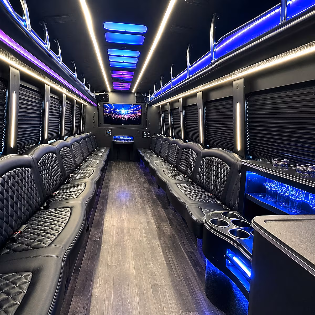 farmington hills party bus rentals inside